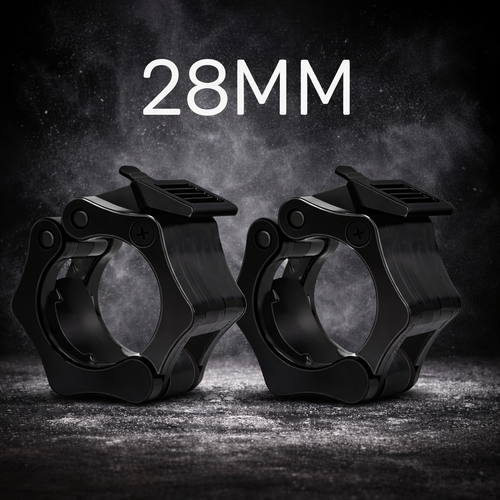 Barbell Clamps – Halterstang Sluiters in 25mm, 28mm & 30mm 2x